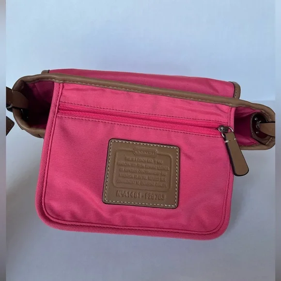 COACH Hadley Leather field Flap Crossbody Shoulder Bag F29763 - Picture 9 of 15